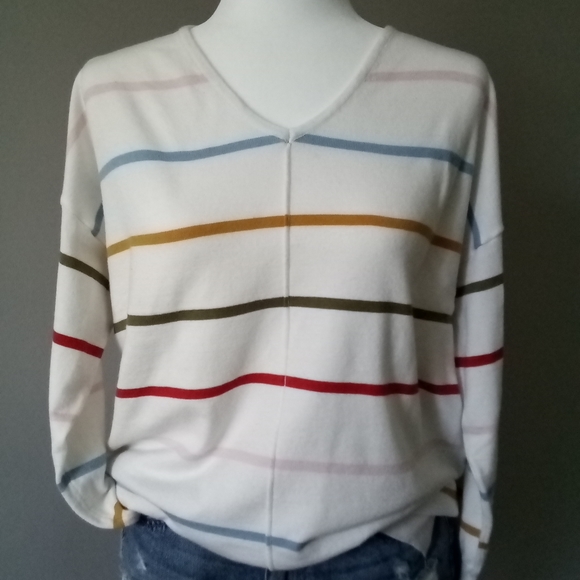 Main Strip Sweaters - NWOT Main Strip Striped Sweater